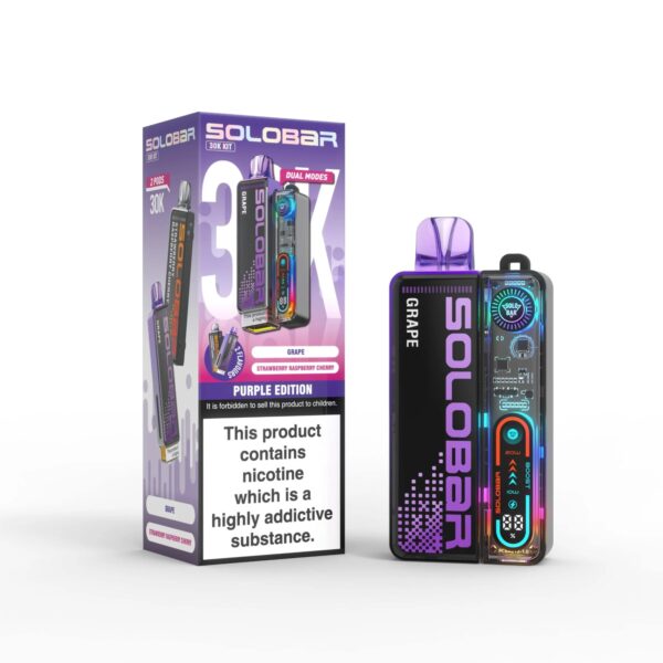 SOLO BAR 30K PREFILLED POD VAPE KIT 20MG - Image 16