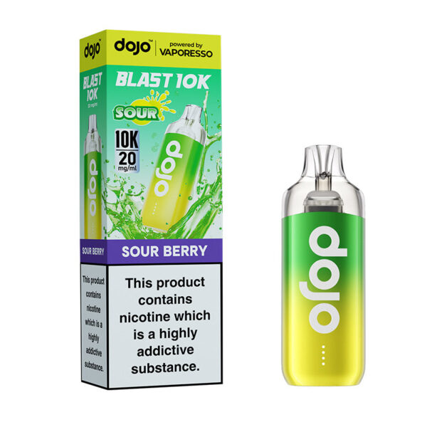 VAPORESSO DOJO BLAST 10K PREFILLED POD VAPE KIT 20MG - Image 6