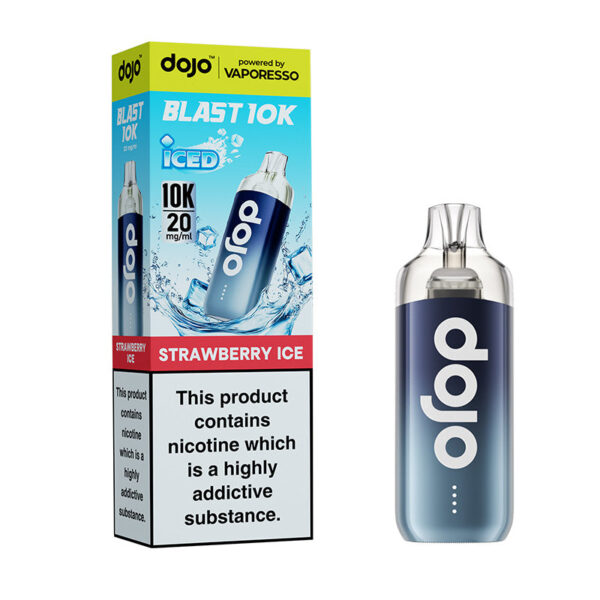 VAPORESSO DOJO BLAST 10K PREFILLED POD VAPE KIT 20MG - Image 2