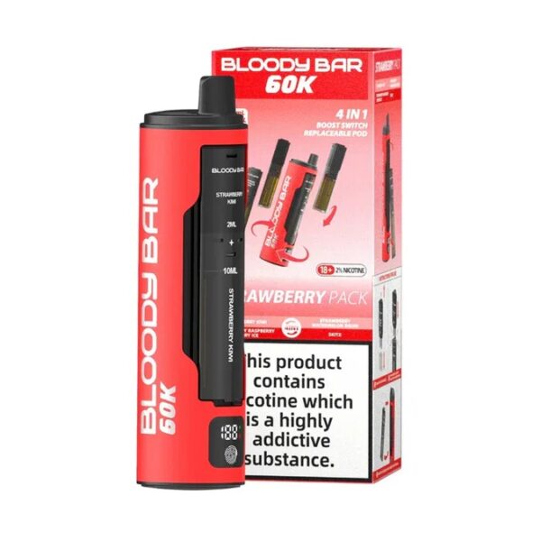 BLOODY BAR 60K 4 IN 1 PREFILLED POD VAPE KIT 20MG - Image 18