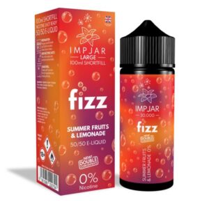 SUMMER FRUITS & LEMONADE FIZZ 100ML E LIQUID IMP JAR LARGE
