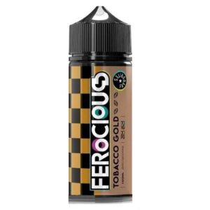 TOBACCO GOLD FAVOURITES 100ML E LIQUID FEROCIOUS FLAVOURS