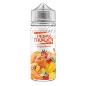 TROPICAL PEACH 100ML E LIQUID TROPIK THUNDER