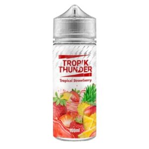 TROPICAL STRAWBERRY 100ML E LIQUID TROPIK THUNDER