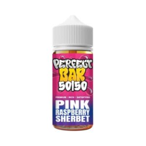 PINK RASPBERRY SHERBET 100ML E LIQUID 50/50 PERFECT BAR