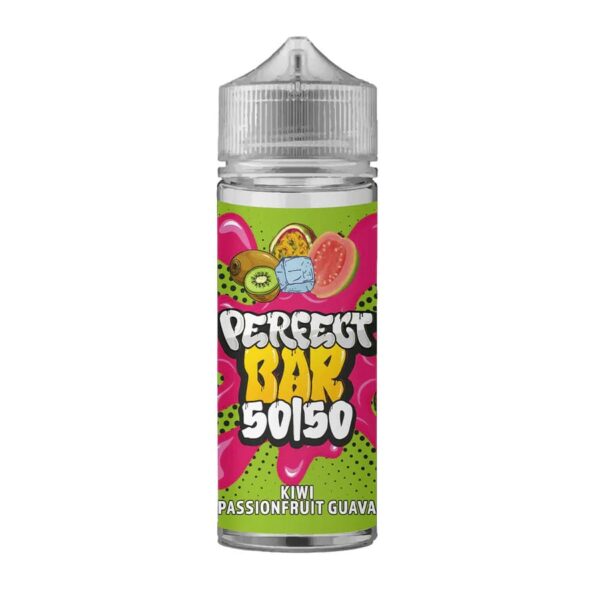 KIWI PASSIONFRUIT GUAVA 100ML E LIQUID 50/50 PERFECT BAR