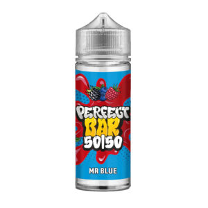 MR BLUE 100ML E LIQUID 50/50 PERFECT BAR