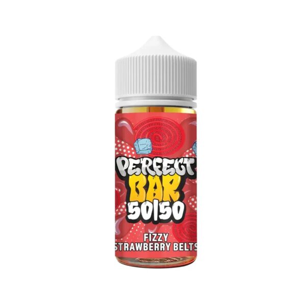 FIZZY STRAWBERRY BELTS 100ML E LIQUID 50/50 PERFECT BAR