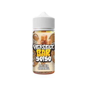 SALTED CARAMEL 100ML E LIQUID 50/50 PERFECT BAR