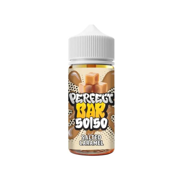 SALTED CARAMEL 100ML E LIQUID 50/50 PERFECT BAR