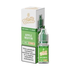 APPLE MUFFIN 10ML NIC SALT  DOUBLE BREW BAR SERIES