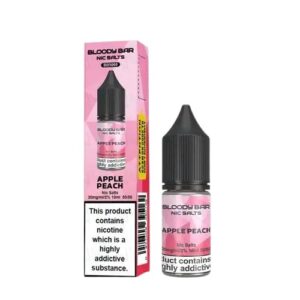 APPLE PEACH 10ML NIC SALT BLOODY BAR