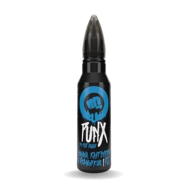 BANANA RASPBERRY & DRAGONFRUIT 50ML E LIQUID RIOT PUNX