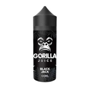 BLACK JACK 100ML E LIQUID GORILLA JUICE