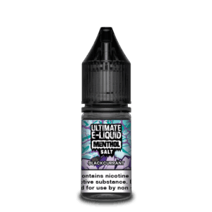 BLACKCURRANT MENTHOL 10ML NIC SALT ULTIMATE SALTS PACK OF 10