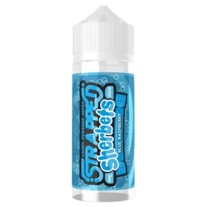 BLUE RASPBERRY 100ML E LIQUID BY STRAPPED