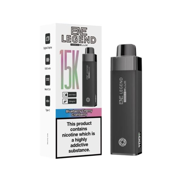 ELUX ENE LEGEND 15K PREFILLED POD VAPE KIT 20MG - Image 18