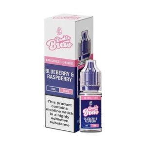 BLUEBERRY & RASPBERRY 10ML NIC SALT DOUBLE BREW BAR SERIES