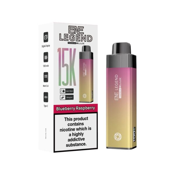 ELUX ENE LEGEND 15K PREFILLED POD VAPE KIT 20MG - Image 20