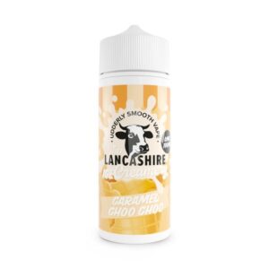 CARAMEL CHOO CHOO 100ML E LIQUID THE LANCASHIRE ICE CREAMERY