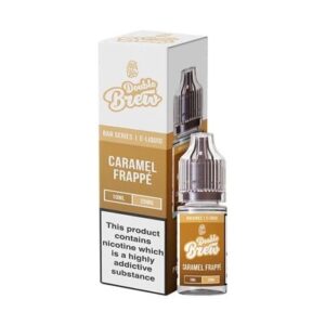 CARAML FRAPPE 10ML NIC SALT  DOUBLE BREW BAR SERIES