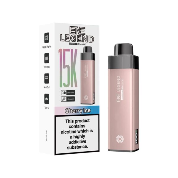 ELUX ENE LEGEND 15K PREFILLED POD VAPE KIT 20MG - Image 24