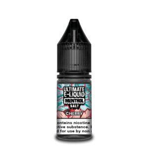 CHERRY MENTHOL 10ML NIC SALT ULTIMATE SALTS PACK OF 10