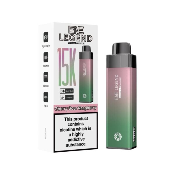 ELUX ENE LEGEND 15K PREFILLED POD VAPE KIT 20MG - Image 26