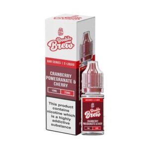 CRANBERRY POMEGRANATE & CHERRY 10ML NIC SALT DOUBLE BREW BAR SERIES