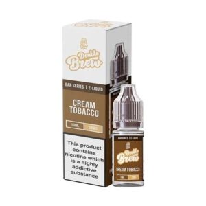 CREAM TOBACCO 10ML NIC SALT DOUBLE BREW BAR SERIES