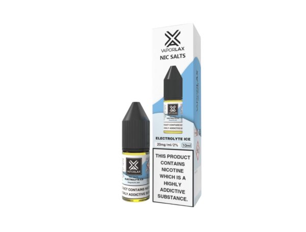 ELECTROLYTE ICE 10ML NIC SALT VAPORLAX