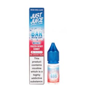 FROZEN BERRY GUMMY 10ML NIC SALT JUST JUICE BAR BELOW ZERO