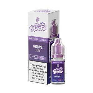 GRAPE ICE 10ML NIC SALT DOUBLE BREW BAR SERIES
