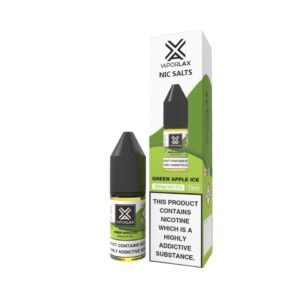 GREEN APPLE ICE 10ML NIC SALT VAPORLAX