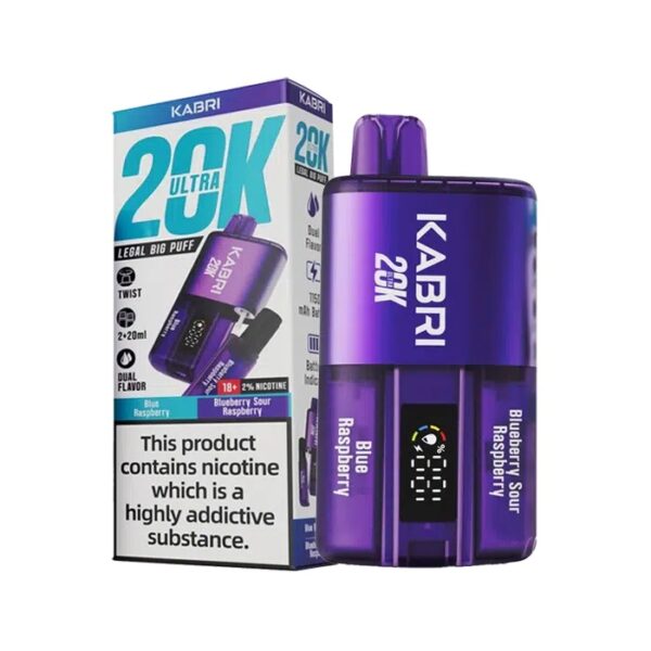 KABRI 20K ULTRA PREFILLED POD VAPE KIT 20MG - Image 4