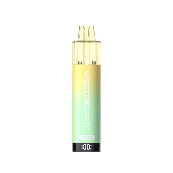LEMON EDITION UWELL VISCORE PRO+ 40K PREFILLED POD VAPE KIT 20MG