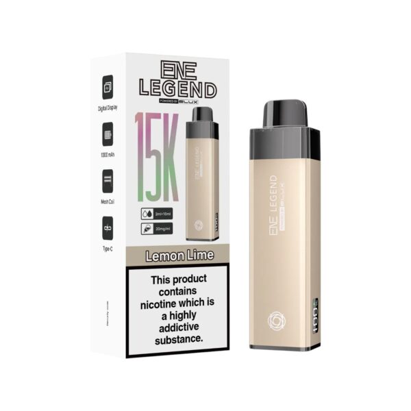 ELUX ENE LEGEND 15K PREFILLED POD VAPE KIT 20MG - Image 36