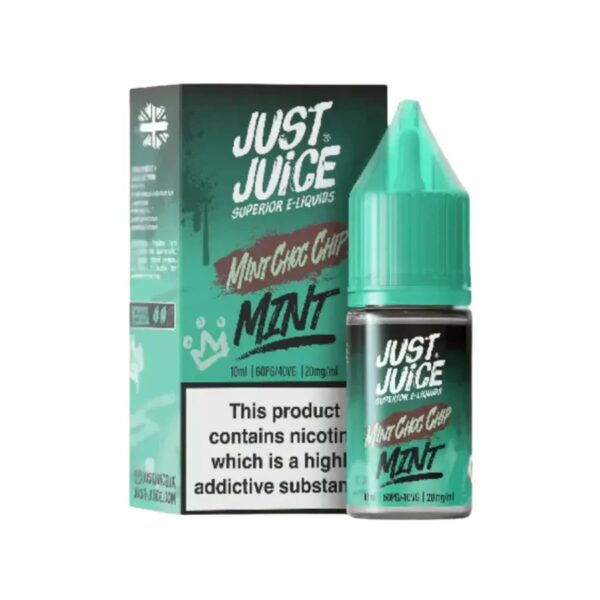 MINT CHOC CHIP 10ML NIC SALT JUST JUICE