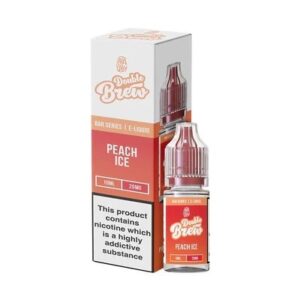 PEACH ICE 10ML NIC SALT DOUBLE BREW BAR SERIES