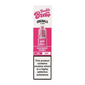 RASPBERRY SORBET 10ML NIC SALT DOUBLE BREW ORIGINALS