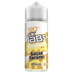 SALTED CARAMEL CUSTARD 100ML E LIQUID UK LABS
