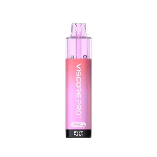 STRAWBERRY EDITION UWELL VISCORE PRO+ 40K PREFILLED POD VAPE KIT 20MG