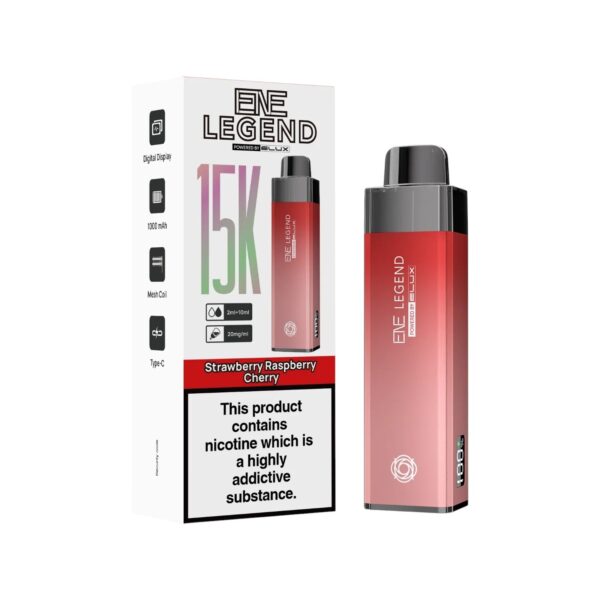 ELUX ENE LEGEND 15K PREFILLED POD VAPE KIT 20MG - Image 8