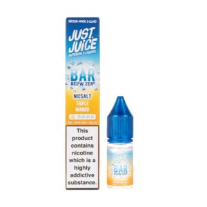 TRIPLE MANGO 10ML NIC SALT JUST JUICE BAR BELOW ZERO