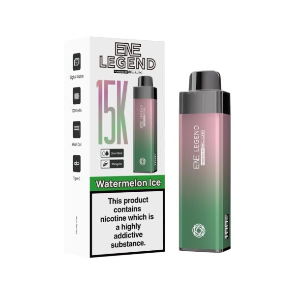 ELUX ENE LEGEND 15K PREFILLED POD VAPE KIT 20MG - Image 14
