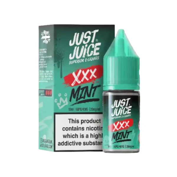 XXX MINT 10ML NIC SALT JUST JUICE