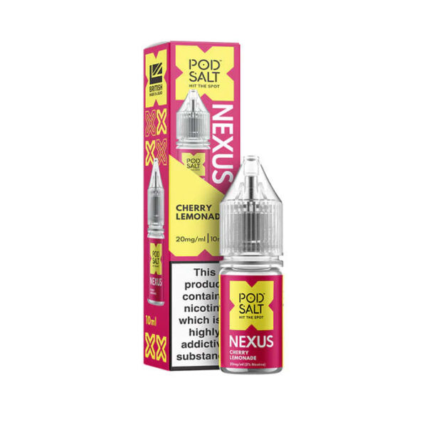 CHERRY LEMONADE 10ML NIC SALT POD SALT NEXUS