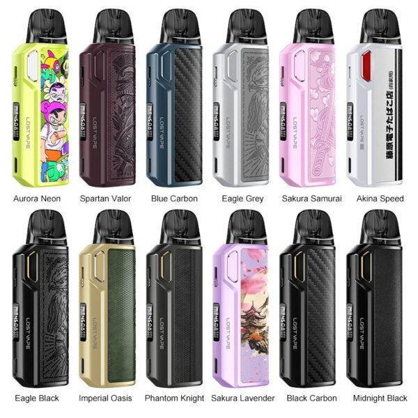 LOST VAPE THELEMA ELITE DM45 POD VAPE KIT 1500MAH - Image 2
