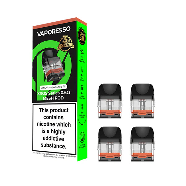 VAPORESSO XROS COREX 3.0 REPLACEMENT PODS (4 PACK) - Image 5