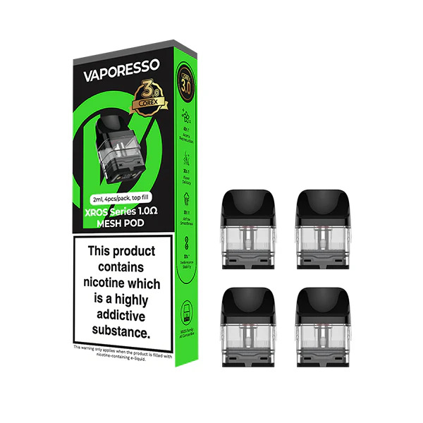 VAPORESSO XROS COREX 3.0 REPLACEMENT PODS (4 PACK) - Image 2